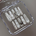Pearl Veil Press On Nails
