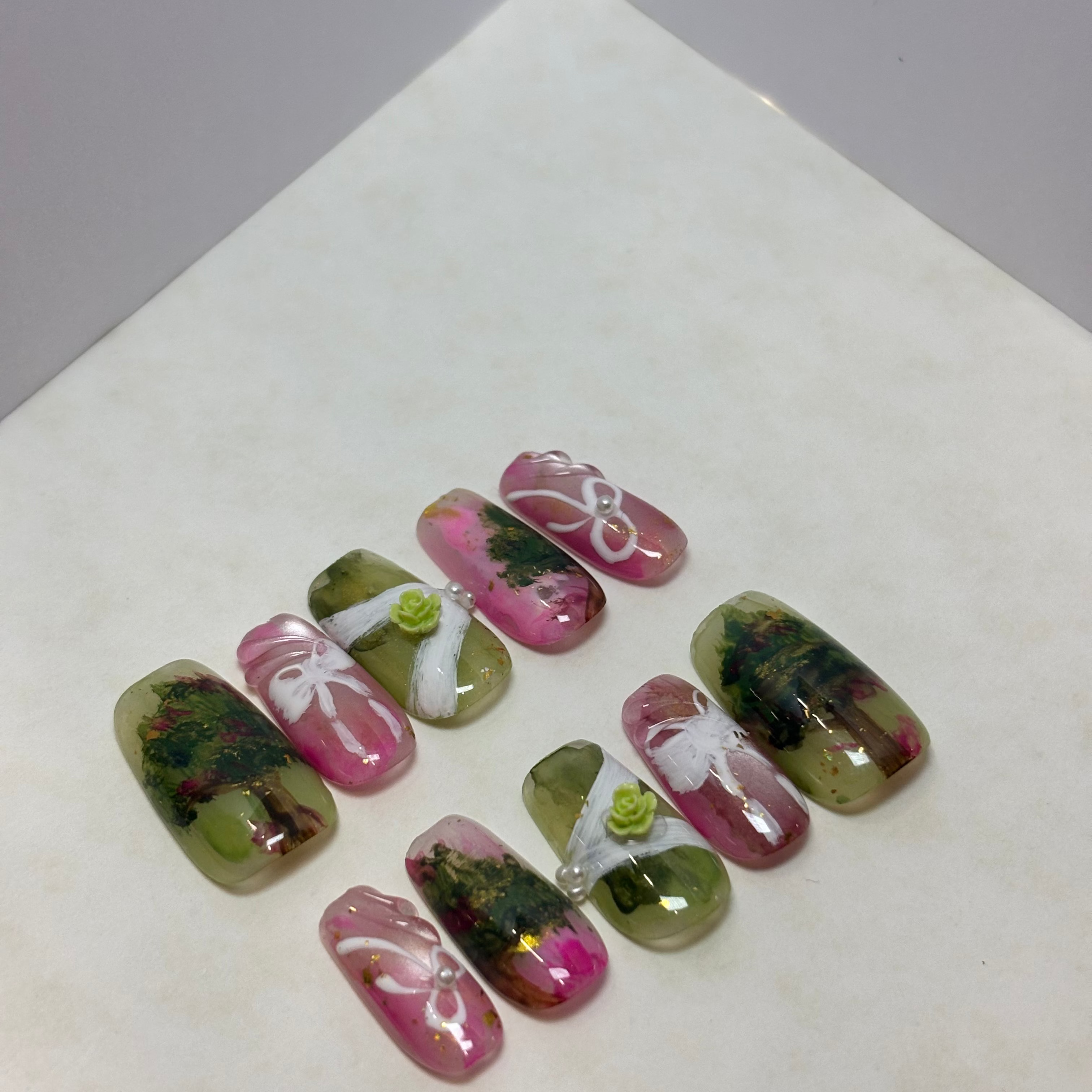 My Secret Garden Press On Nails