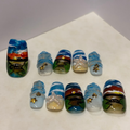 Sunset Horizon Press On Nails