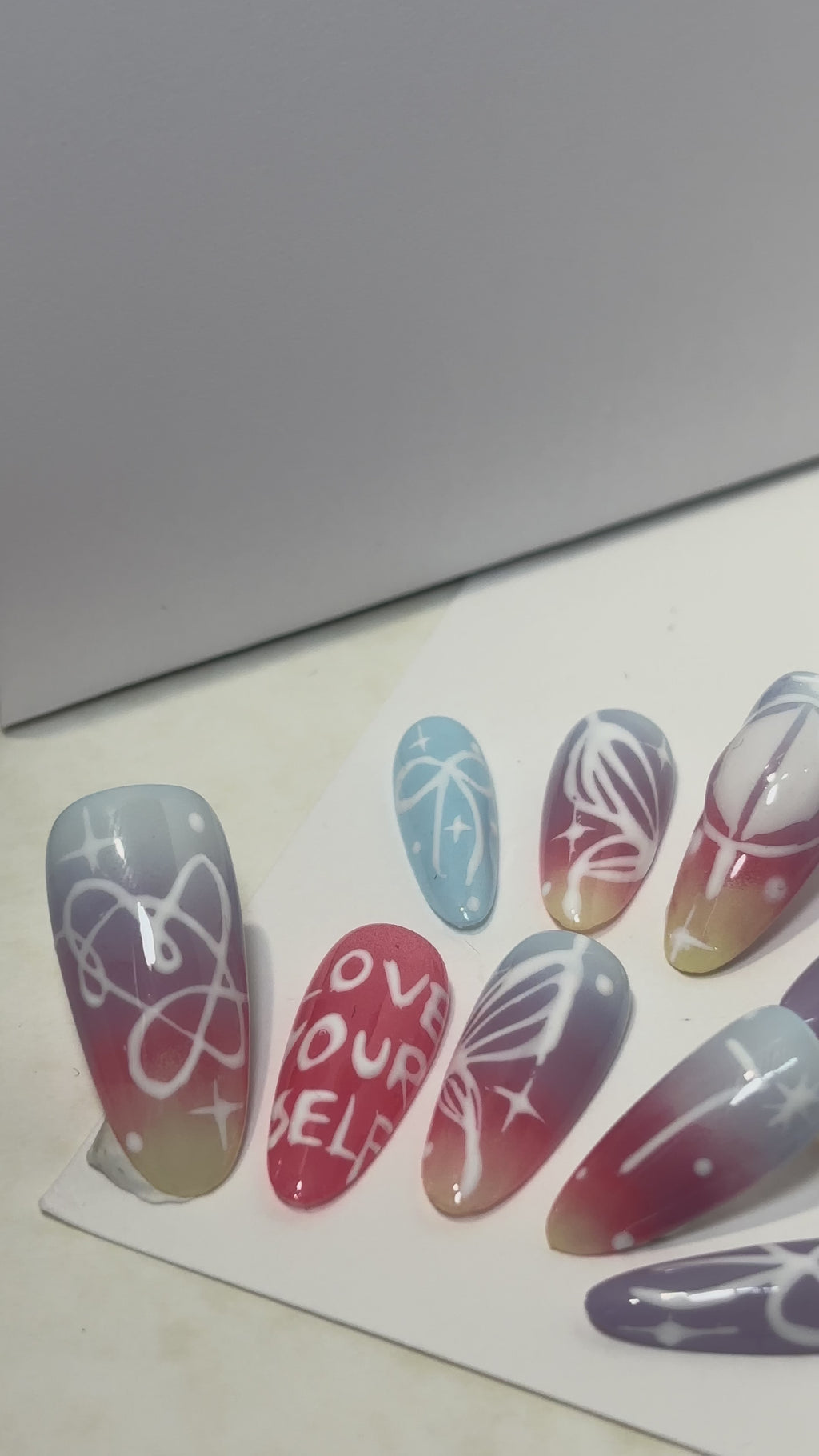 BTS Love Yourself Press On Nails