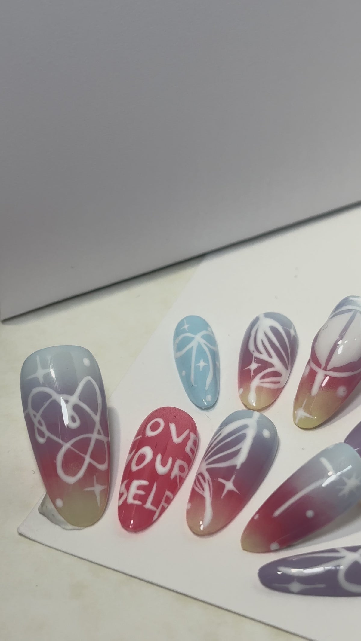 BTS Love Yourself Press On Nails