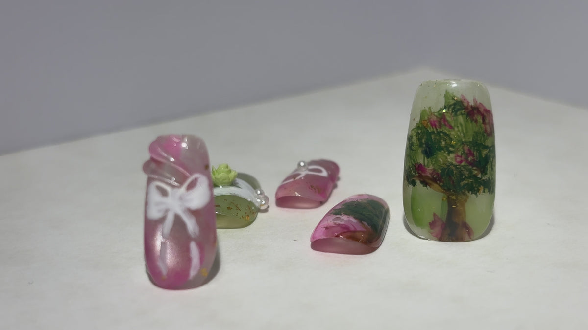 My Secret Garden Press On Nails